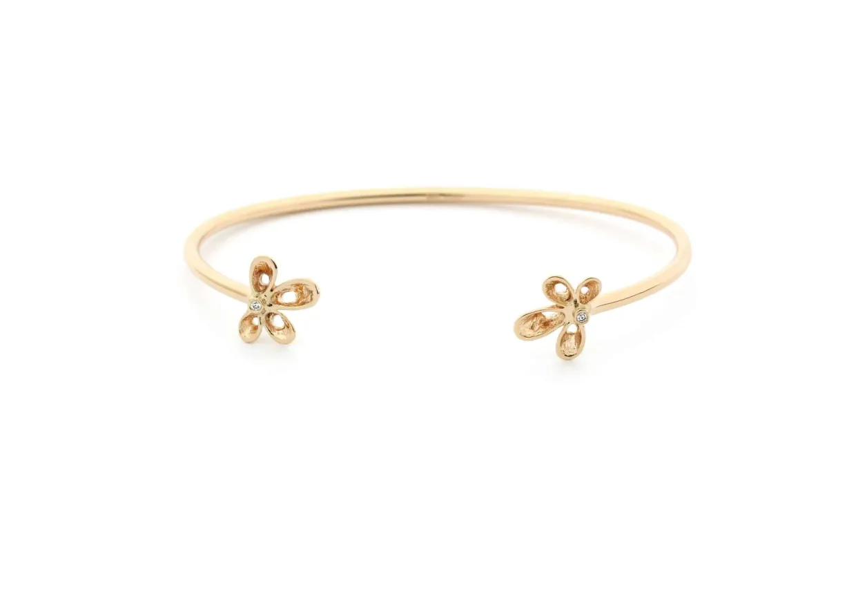 PER BORUP VIOLINA ARMRING 14 KARAT GULD MED BRILLANTER - 992AX