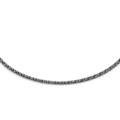 RANDERS SØLV ARMBÅND OXIDERET - 16506