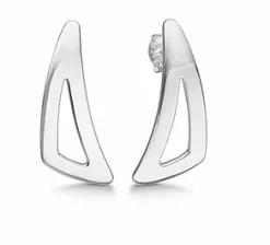 RANDERS SØLV ØRERINGE - 868113B