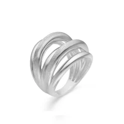 RANDERS SØLV RING 5 TRÅDE - 501008
