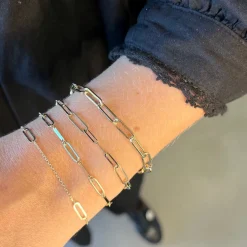 SCROUPLES 8 KARAT GULD ARMBÅND LINK - 33703,18