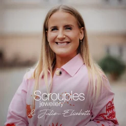 SCROUPLES ARMBÅND 9 KARAT GULD MED PERLER - 34063A,M