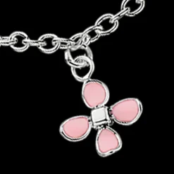 SCROUPLES ARMBÅND SØLV MED BLOMST - 671212