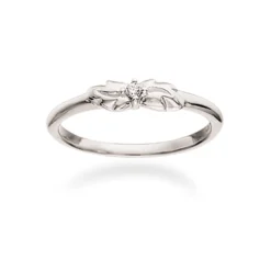 SCROUPLES BØRNE RING SØLV MED ZIRKONIA - 727312