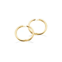 SCROUPLES CREOL 8 KARAT GULD MED CLIP - 115933