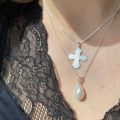 SCROUPLES DAGMARKORS SØLV - 20232B