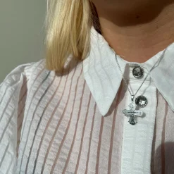 SCROUPLES DAGMARKORS SØLV - 20232B