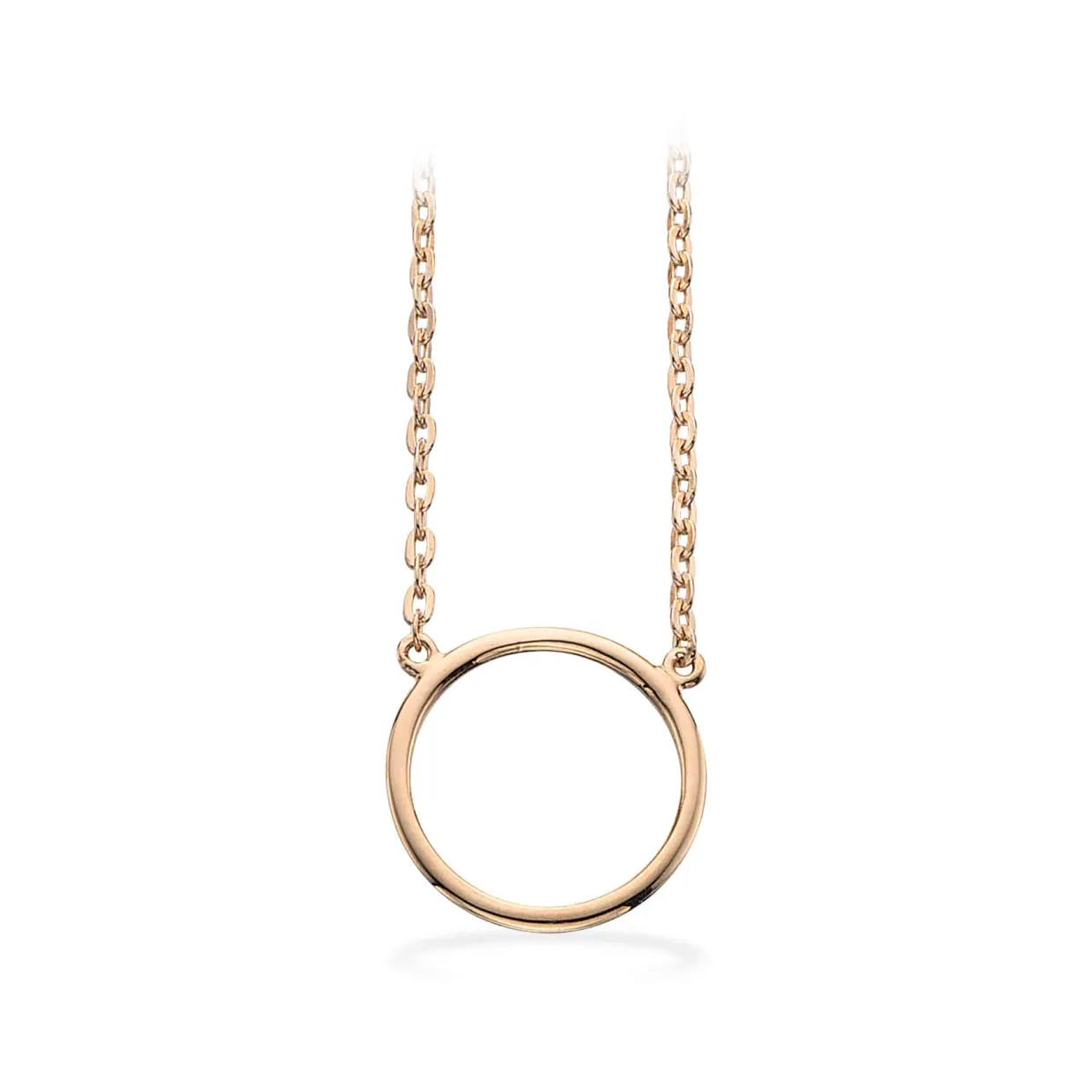 SCROUPLES HALSKÆDE CIRKEL 9 KARAT GULD - 33293,42