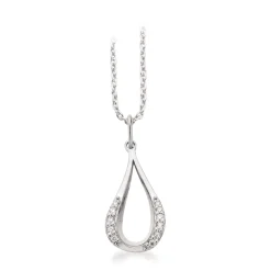 SCROUPLES HALSKÆDE MED ZIRKONIA - 236562