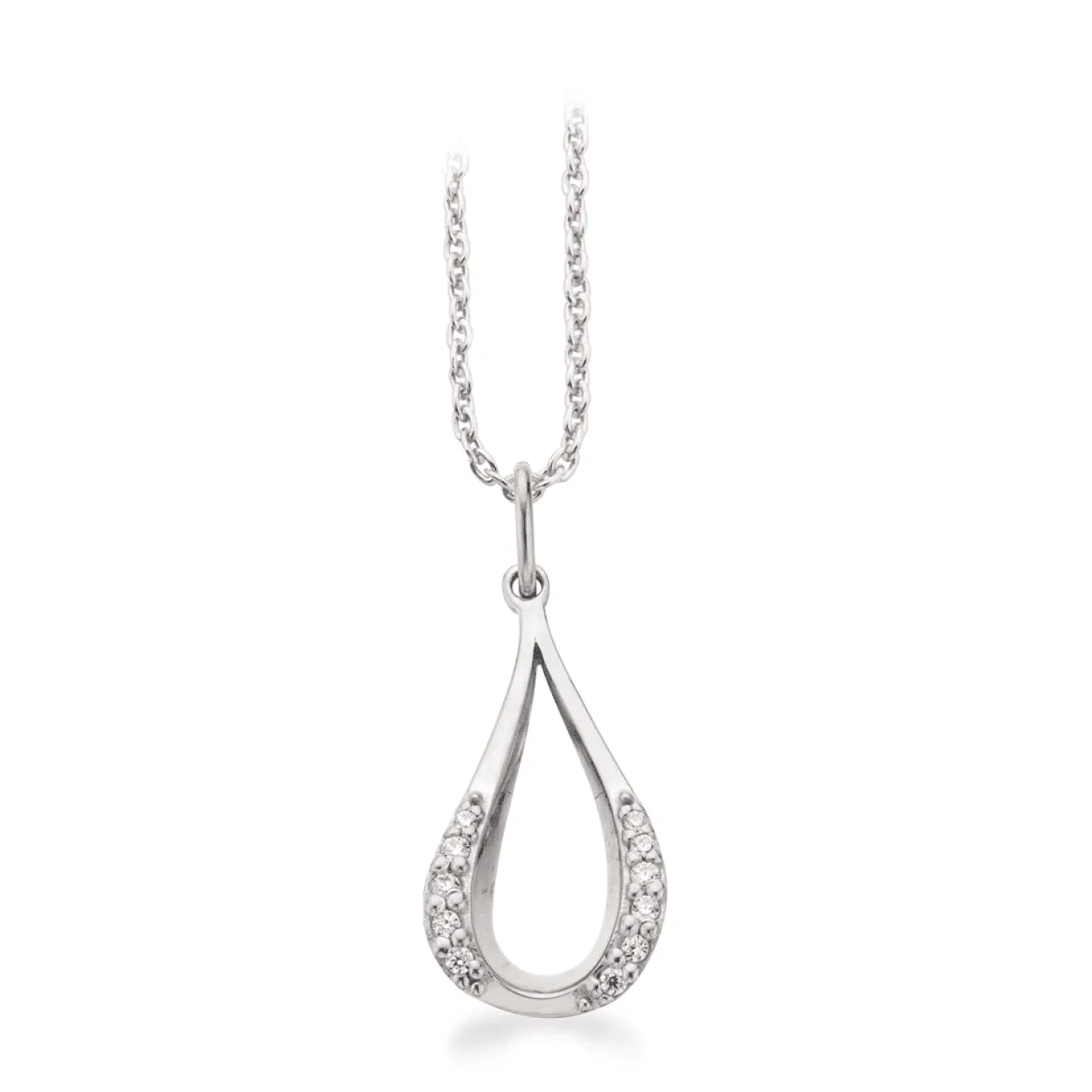 SCROUPLES HALSKÆDE MED ZIRKONIA - 236562