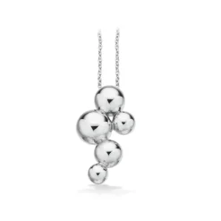 SCROUPLES HALSKÆDE SØLV KUGLER - 238112
