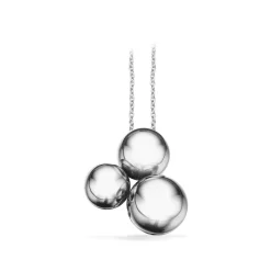 SCROUPLES HALSKÆDE SØLV RHODINERET - 229022