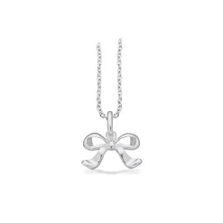 SCROUPLES HALSKÆDE SØLV SLØJFE - 240072