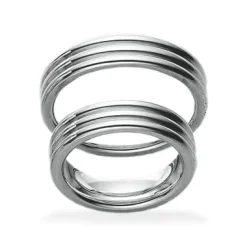 SCROUPLES HJERTE SØLV FORLOVELSESRINGE - S48