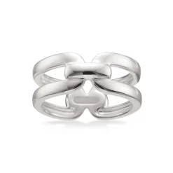 SCROUPLES LINK RING HERRE SØLV - 791352