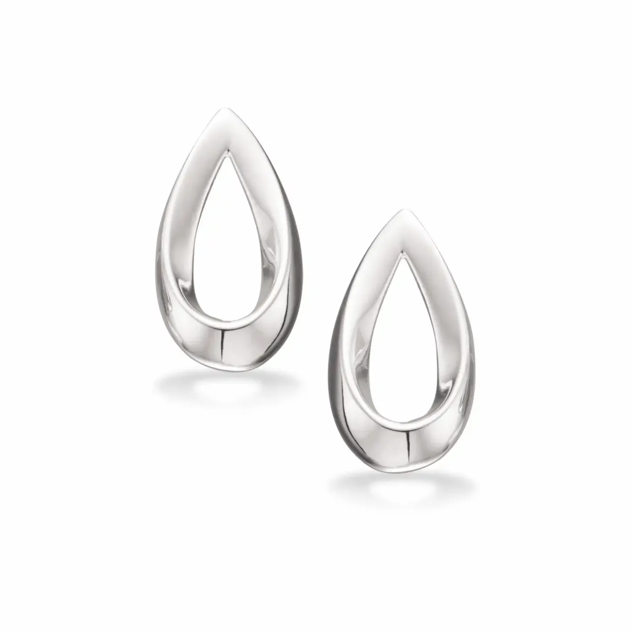 SCROUPLES ØRERINGE SØLV DRÅBE FORMET - 158992