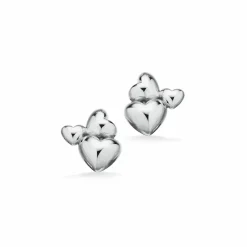 SCROUPLES ØRERINGE SØLV MED HJERTER - 160112