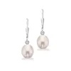 SCROUPLES ØRERINGE SØLV MED PERLER - 130032