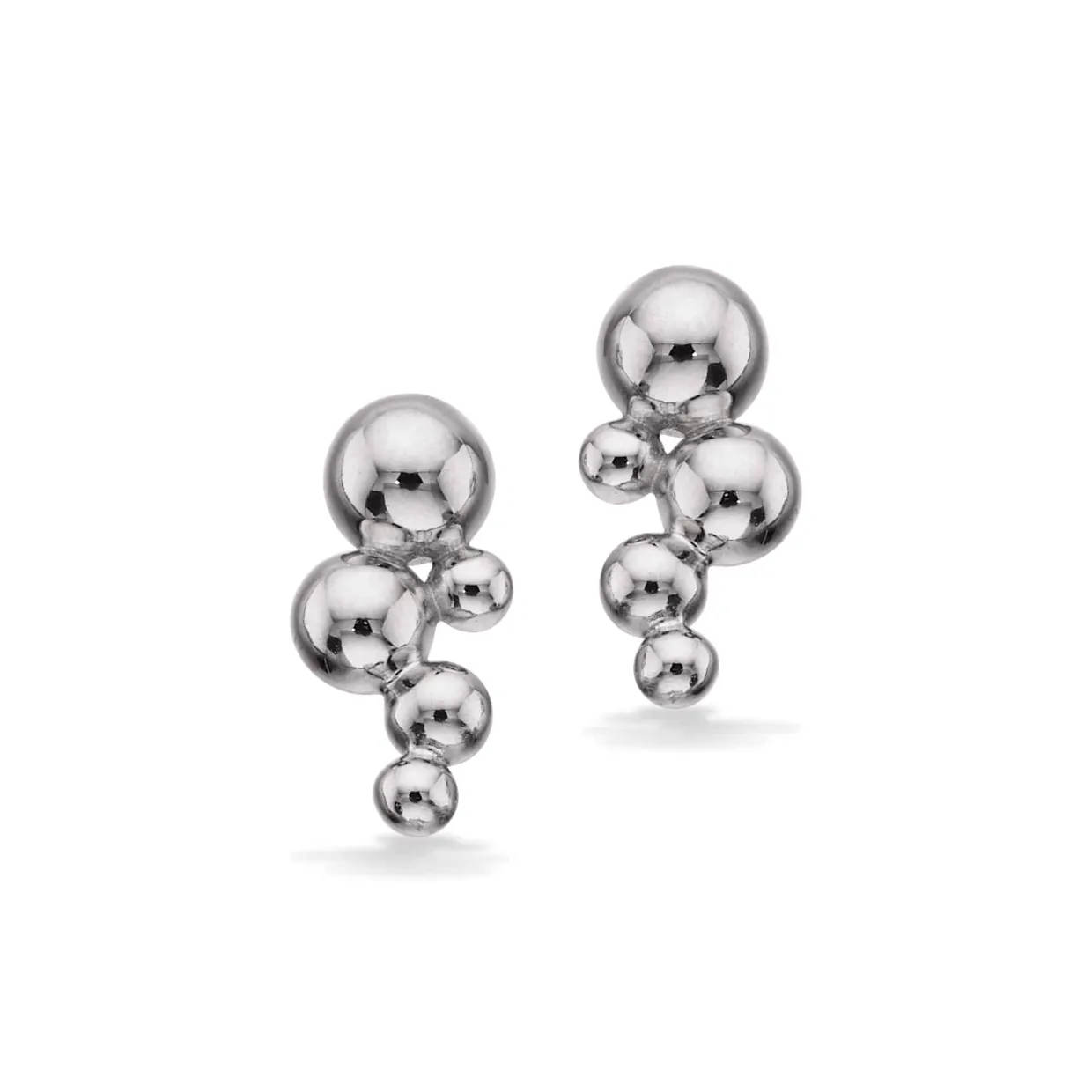 SCROUPLES ØRERINGE SØLV MED KUGLER - 156982