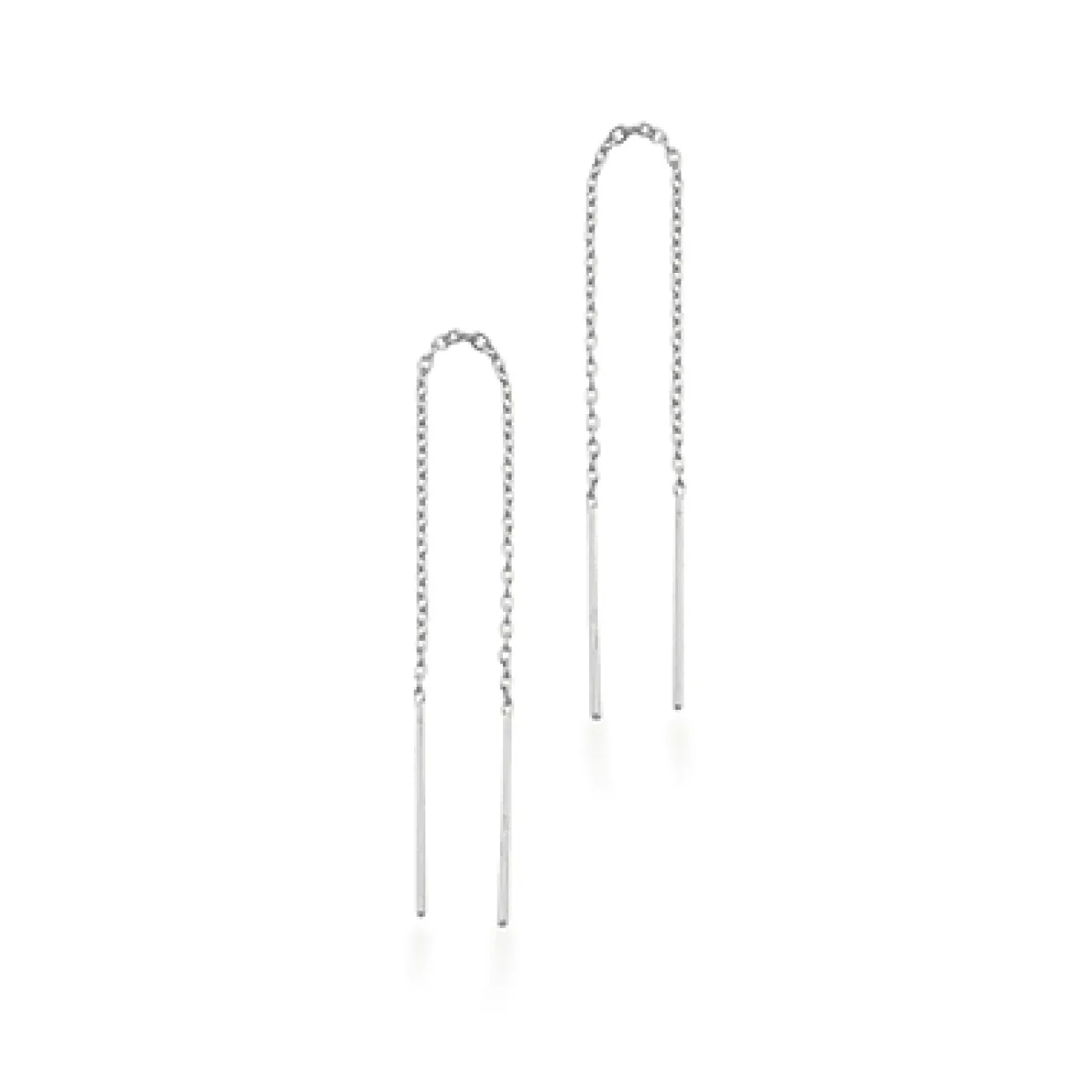 SCROUPLES ØRERINGE SØLV ØREKÆDE - 158132