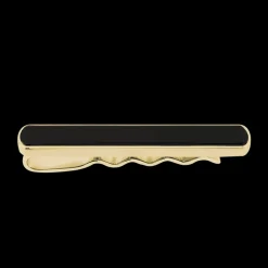 SCROUPLES SLIPSEHOLDER STÅL FORGYLDT SORT - 801581