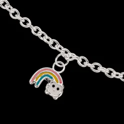 SCROUPLES SØLV ARMBÅND REGNBUE GIRLS - 671922
