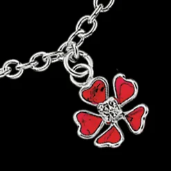 SCROUPLES SØLV BØRNEARMBÅND MED HJERTE - 671202