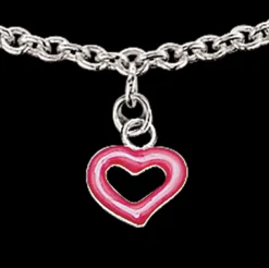 SCROUPLES SØLV BØRNEARMBÅND MED HJERTE - 671422