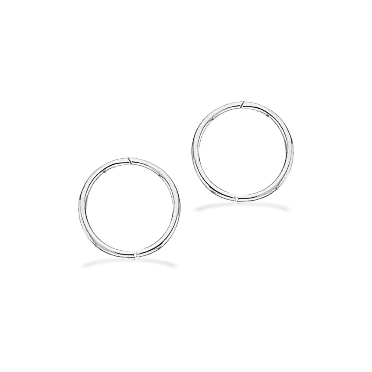 SCROUPLES SØLV CREOL 12 MM MED KLIK - 193432