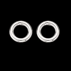 SCROUPLES SØLV ØRERINGE CIRKEL - 154002
