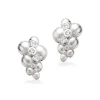 SCROUPLES SØLV ØRERINGE MED KUGLER OG ZIRKONER- 157332