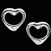 SCROUPLES SØLV ØRESTIK HJERTE - 130072
