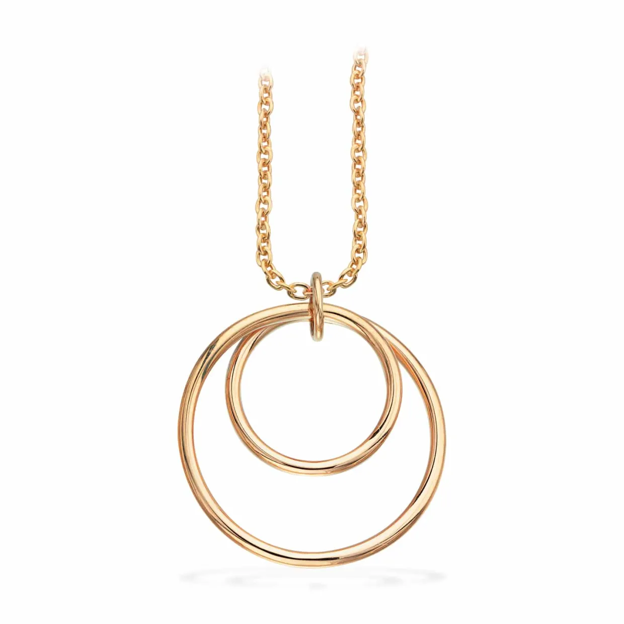 SCROUPLES VEDHÆNG 8 KARAT GULD MED CIRKLER - 213733