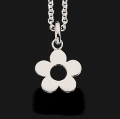 SCROUPLES VEDHÆNG SØLV BLOMST - 226432