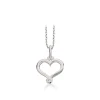 SCROUPLES VEDHÆNG SØLV HJERTE - 234242