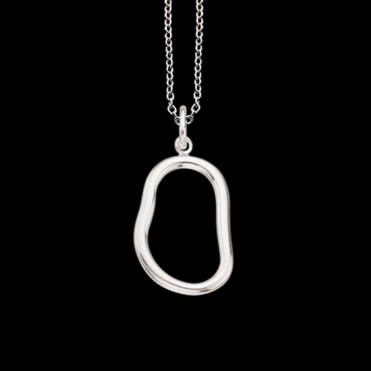 SCROUPLES VEDHÆNG SØLV MED KÆDE - 234882