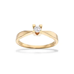SCRUOPLES KLEOPATRA RING MED BRILLANT 0,15 KARAT - 7135,15