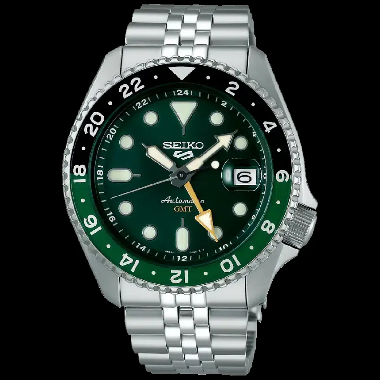 SEIKO 5 SPORTS GMT AUTOMATIK UR HERRE - SSK035K1