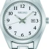 SEIKO CLASSIC UR DAME STÅL MED LÆNKE - SUR465P1