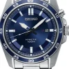 SEIKO HERRE UR KINETIC STÅL BLÅ SKIVE - SKA783P1