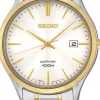 SEIKO HERRE UR MIX MED LÆNKE DATO - SGEG96P1