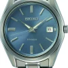 SEIKO TITANIUM HERRE UR MED BLÅ SKIVE - SUR371P1