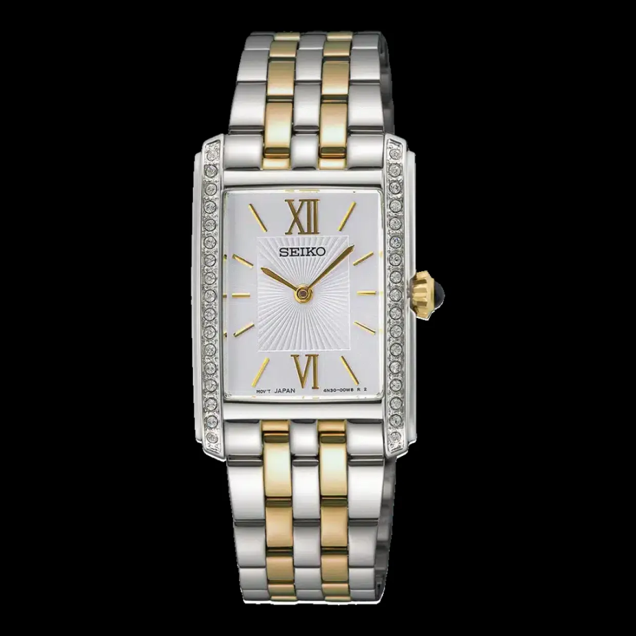 SEIKO UR DAME TOFARVET STÅL - SWR093P1