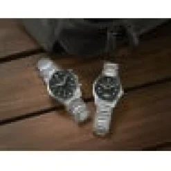 SEIKO UR HERRE QUARTZ STÅL MED TAL - SUR569P1