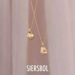 SIERSBØL VEDHÆNG 14 KARAT GULD BOGSTAV B - 20830770502