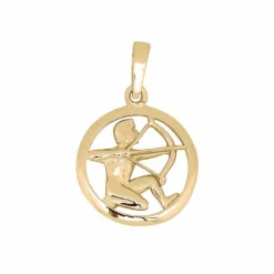 SIERSBØL VEDHÆNG SØLV FORGYLDT STJERNETEGN SKYTTE - 29160115900