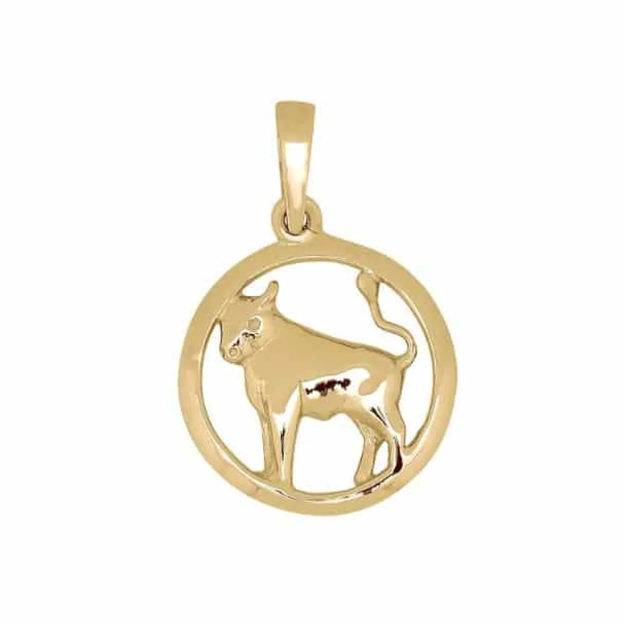 SIERSBØL VEDHÆNG SØLV FORGYLDT STJERNETEGN TYR - 29160045900