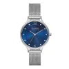 SKAGEN ANITA LILLE UR DAME STÅL MED BLÅ SKIVE - SKW2307