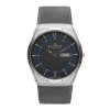 SKAGEN MELBYE TITANIUM HERRE UR MESH MED GRÅ SKIVE - SKW6078