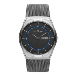 SKAGEN MELBYE TITANIUM HERRE UR MESH MED GRÅ SKIVE - SKW6078